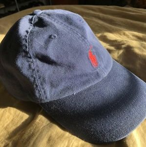 Blue polo hat